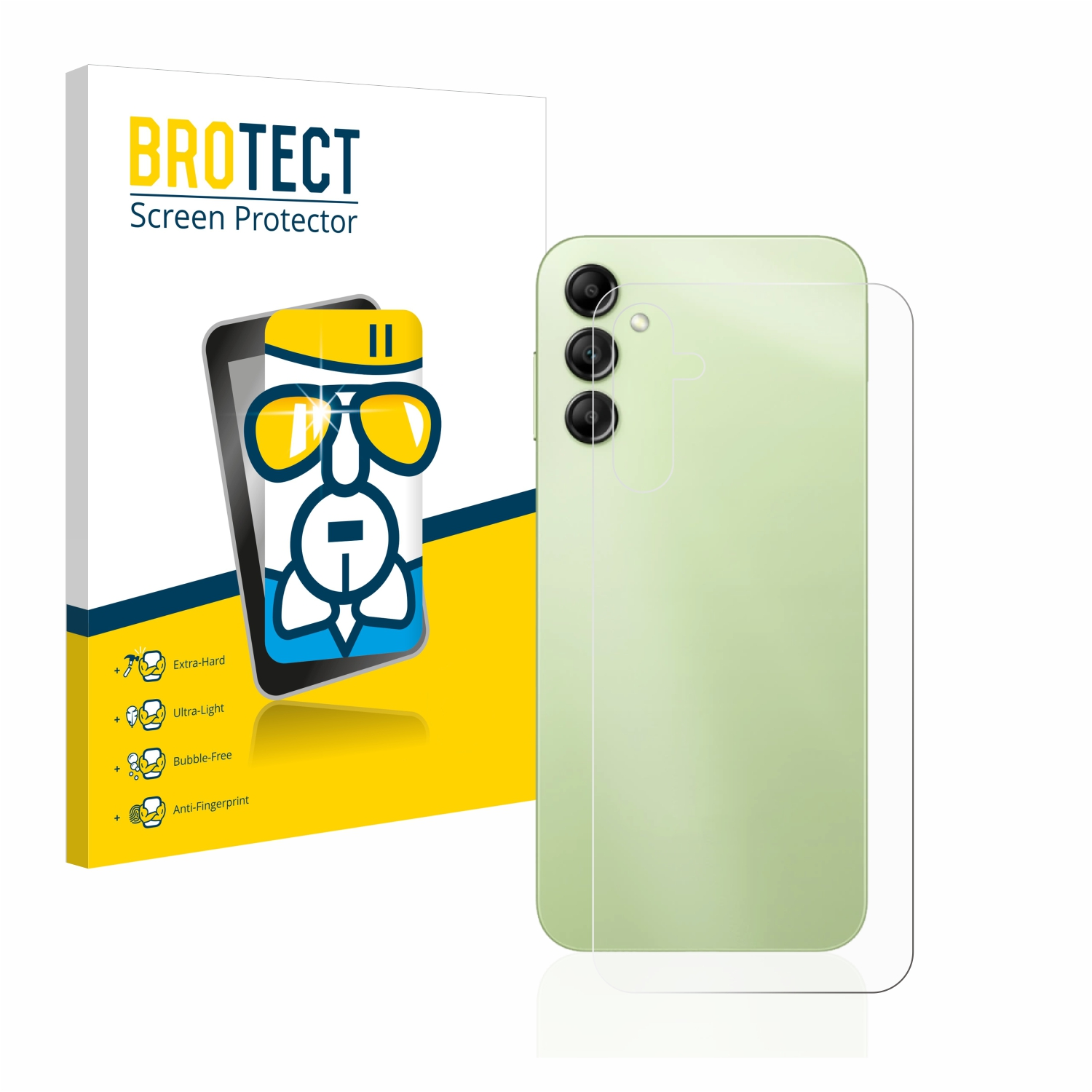 BROTECT Airglass klare Schutzfolie(für 4G) A14 Galaxy Samsung