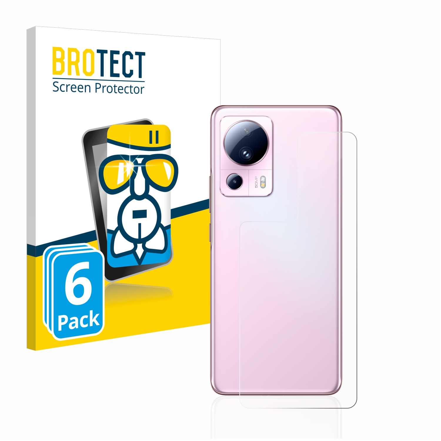 13 Lite) BROTECT Schutzfolie(für 6x klare Airglass Xiaomi