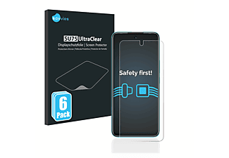 SAVVIES 6x klare Schutzfolie(für Infinix Hot 12 Play)