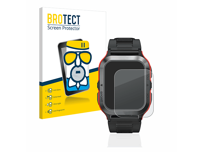 BROTECT Airglass matte Schutzfolie(für Kospet Tank M2) | Smartwatch Schutzfolien & Gläser