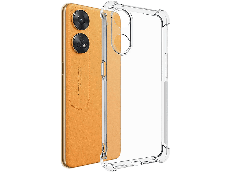 Reno8 Clear Case, MTB Backcover, 4G, Oppo, Armor ENERGY T Transparent MORE
