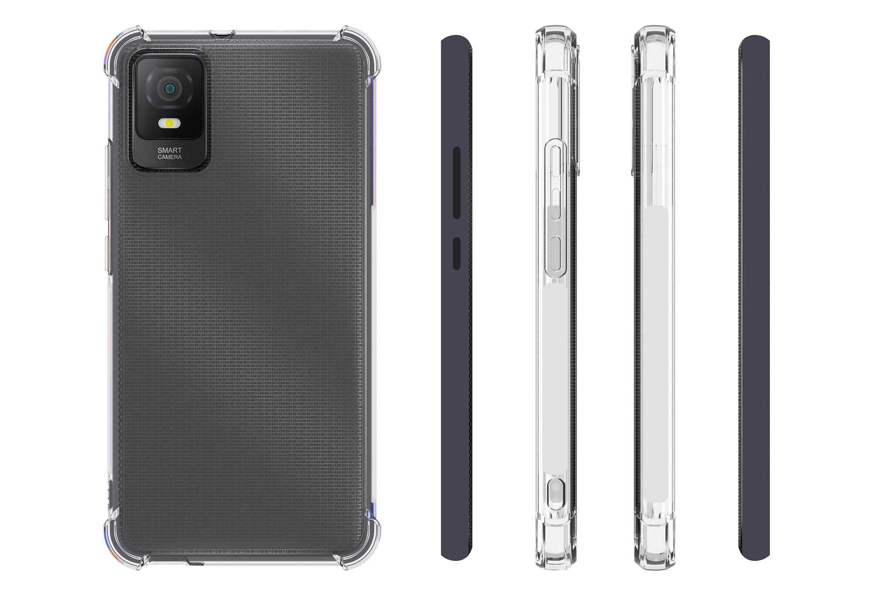 MTB 403, Backcover, MORE Case, TCL, Clear Transparent Armor ENERGY