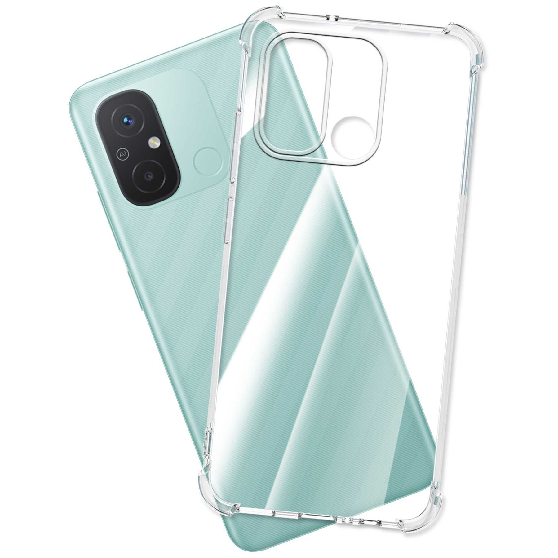 MTB MORE Redmi Clear ENERGY Backcover, Xiaomi, 12C, Transparent Case, Armor