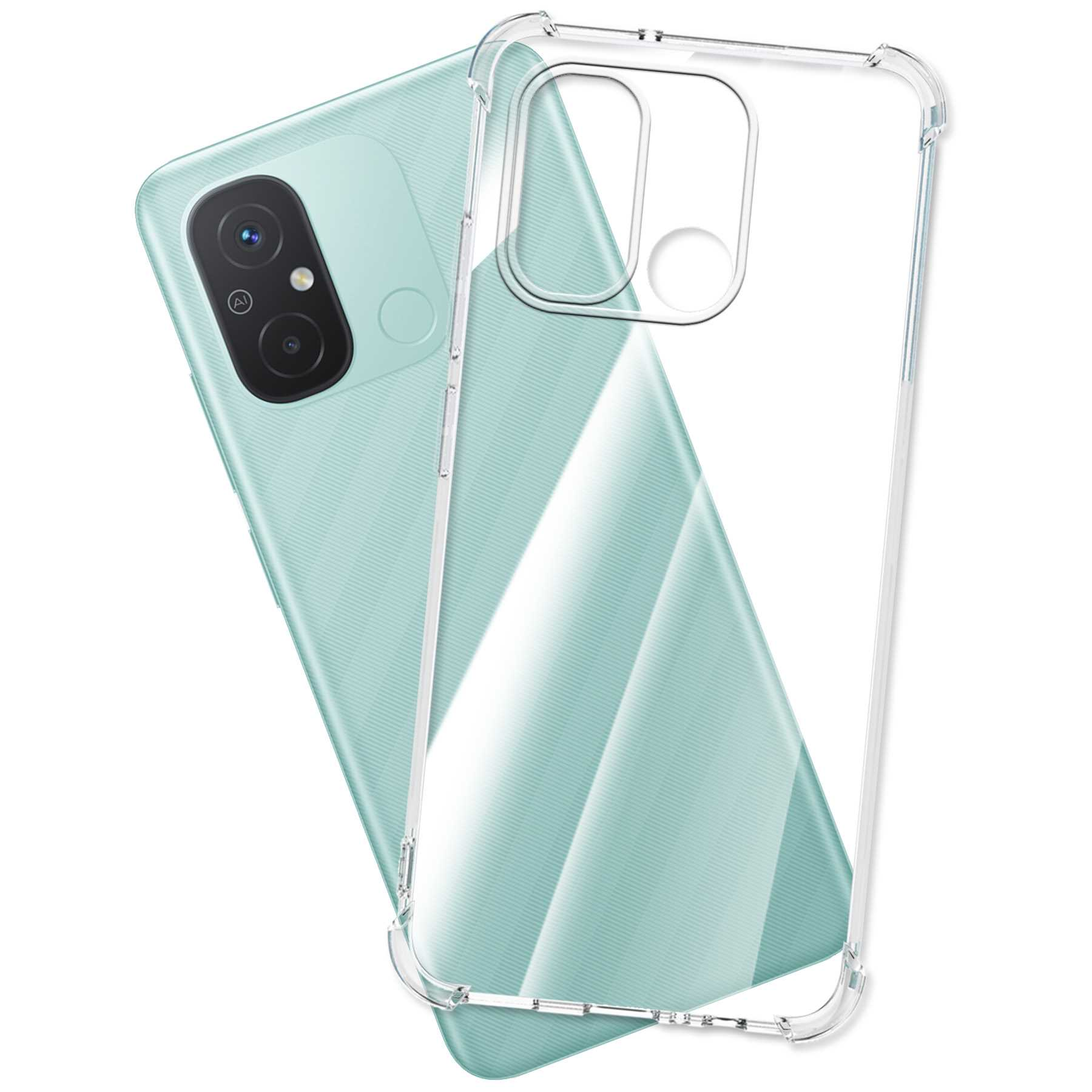 MTB MORE ENERGY Clear Redmi Armor 12C, Xiaomi, Transparent Case, Backcover