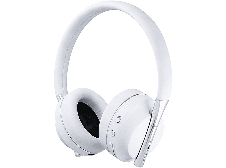 HAPPY PLUGS Kopfhörer Play Over-ear Wireless, Weiß