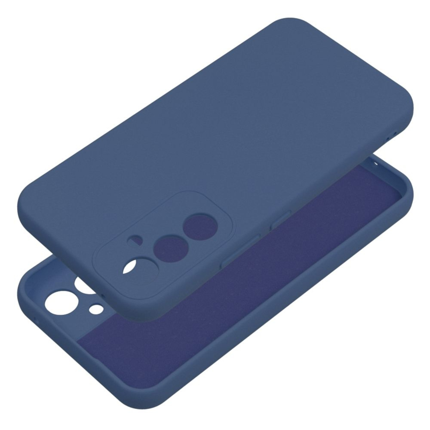 5G, A34 Case, Silikon Samsung, JAMCOVER Galaxy Backcover, Blau