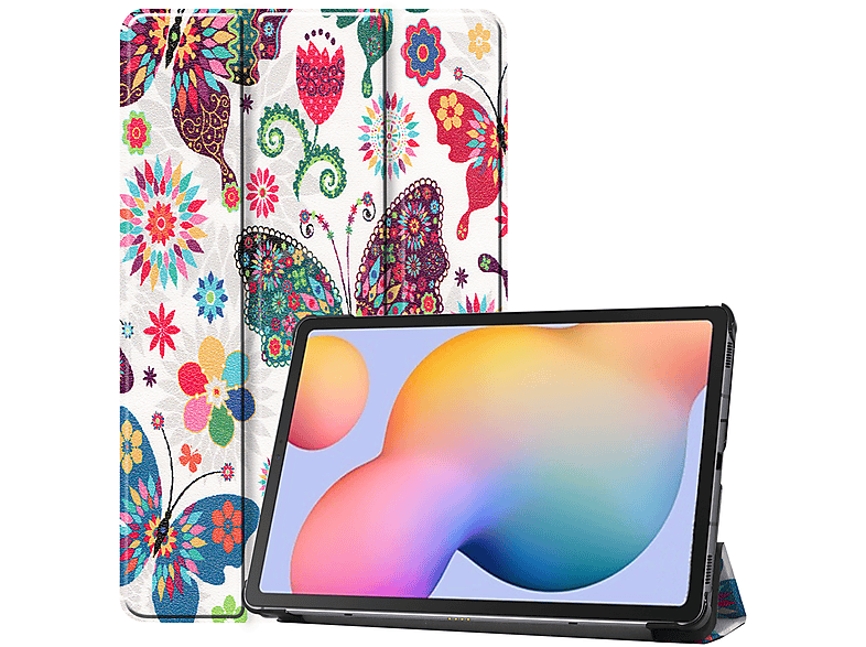 Bookcover Kunstleder, Samsung Mehrfarbig P615 Schutzhülle S6 Zoll Tab LOBWERK Lite P610 Hülle 10,4 für