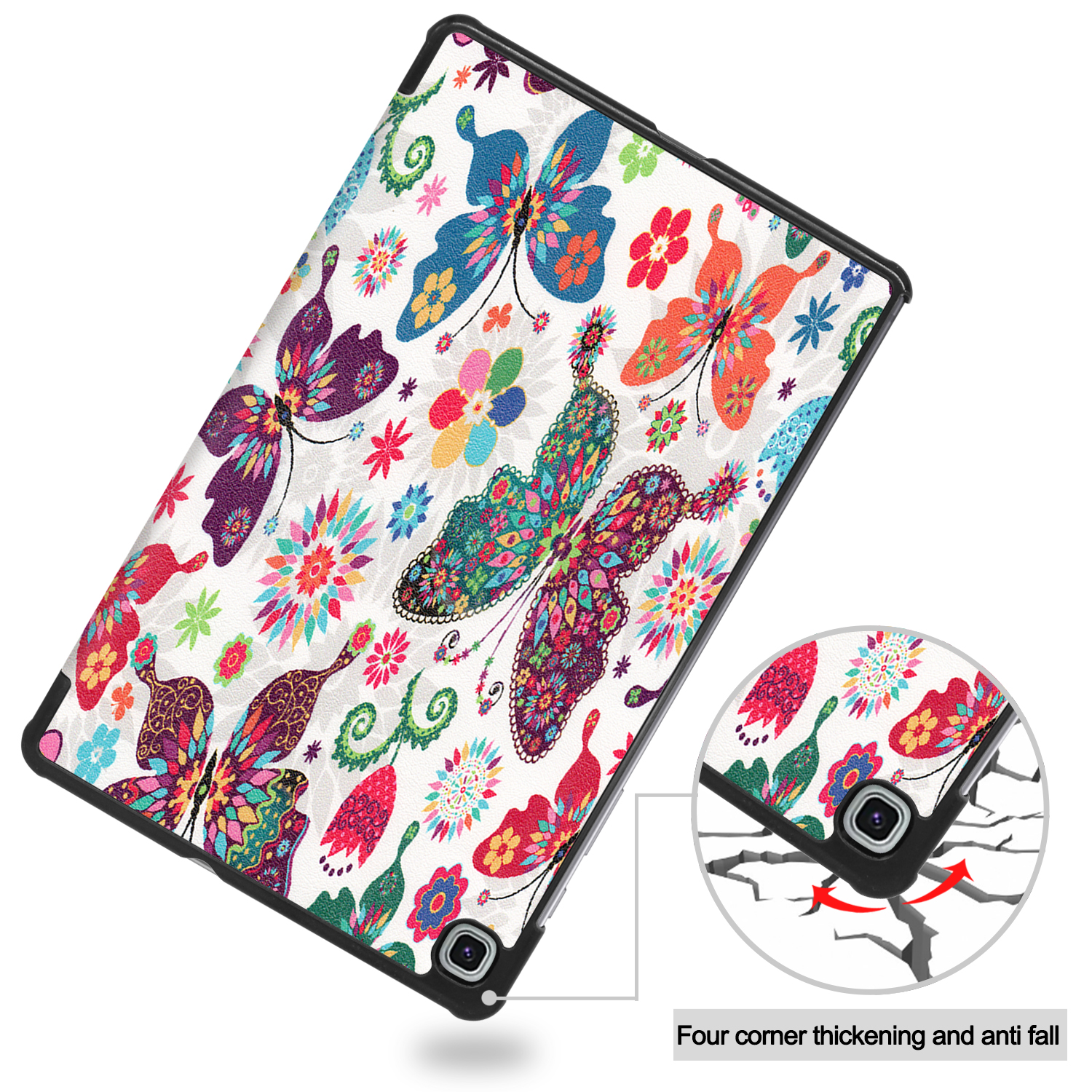 Lite 10,4 Samsung Kunstleder, für Zoll LOBWERK P610 S6 P615 Mehrfarbig Hülle Tab Bookcover Schutzhülle