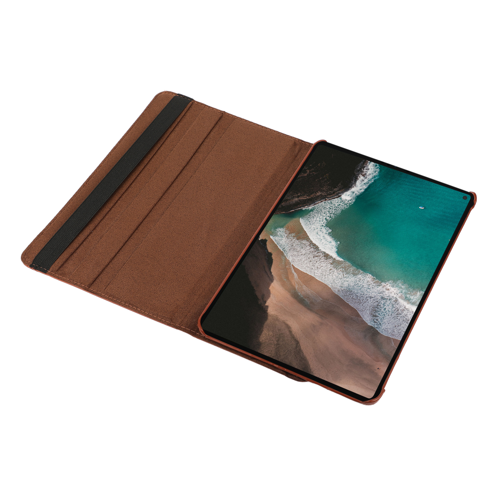 LOBWERK Hülle Schutzhülle Bookcover Huawei Braun 11 11 MatePad für 2021 Zoll Kunstleder