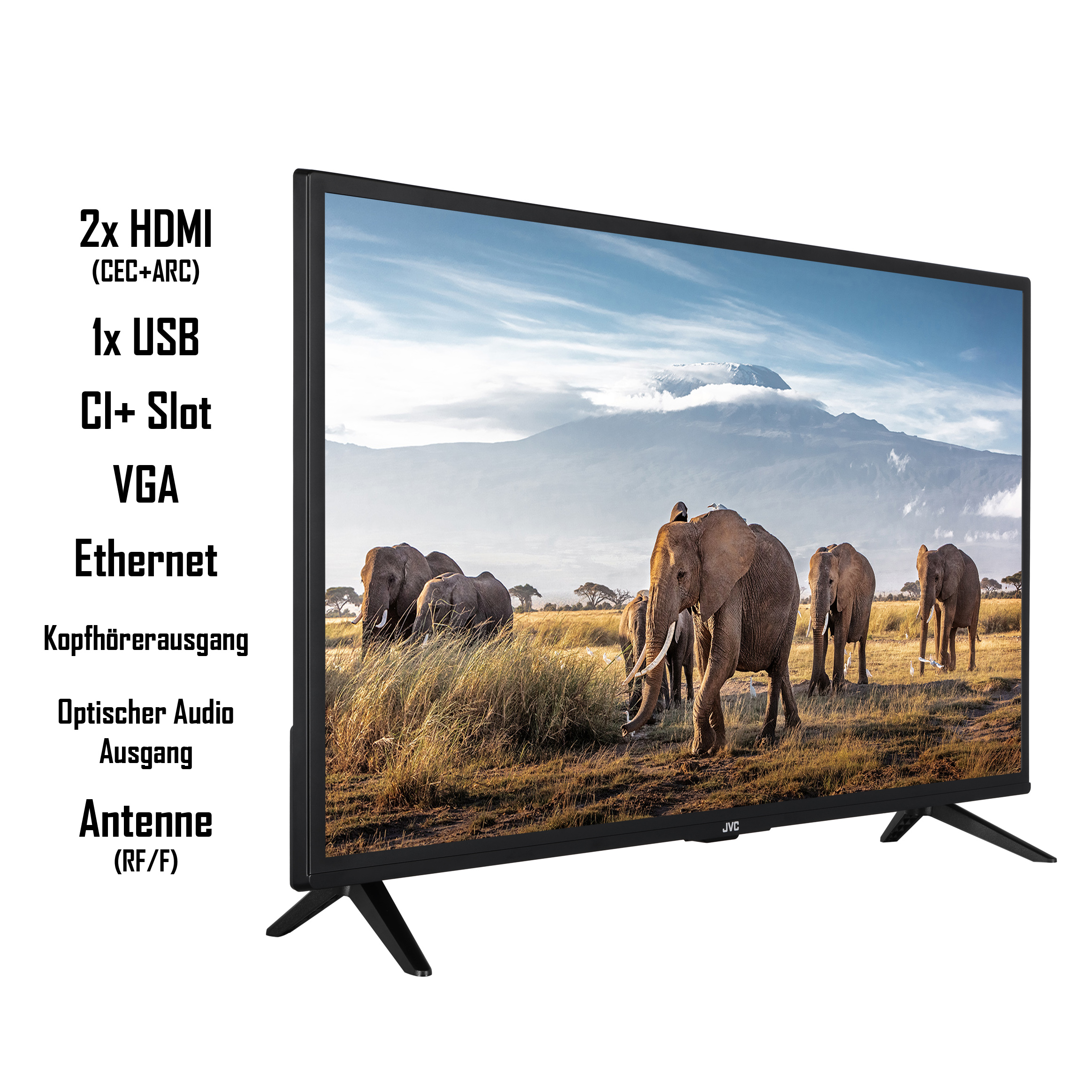 (Flat, Full-HD, / SMART TV) cm, 40 TV JVC 100 LT-40VF3056 Zoll LED