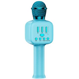 Micrófono Karaoke  - KMICKARAOKEQ12AZUL KLACK, Azul