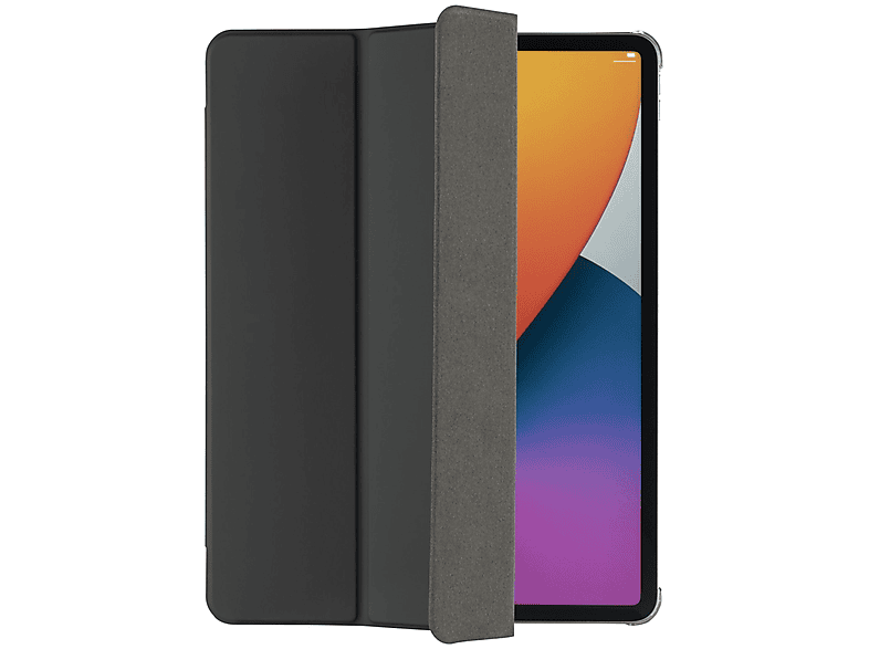 HAMA Fold Clear für Tablet-Case Polyurethan, Schwarz Cover Apple Flip