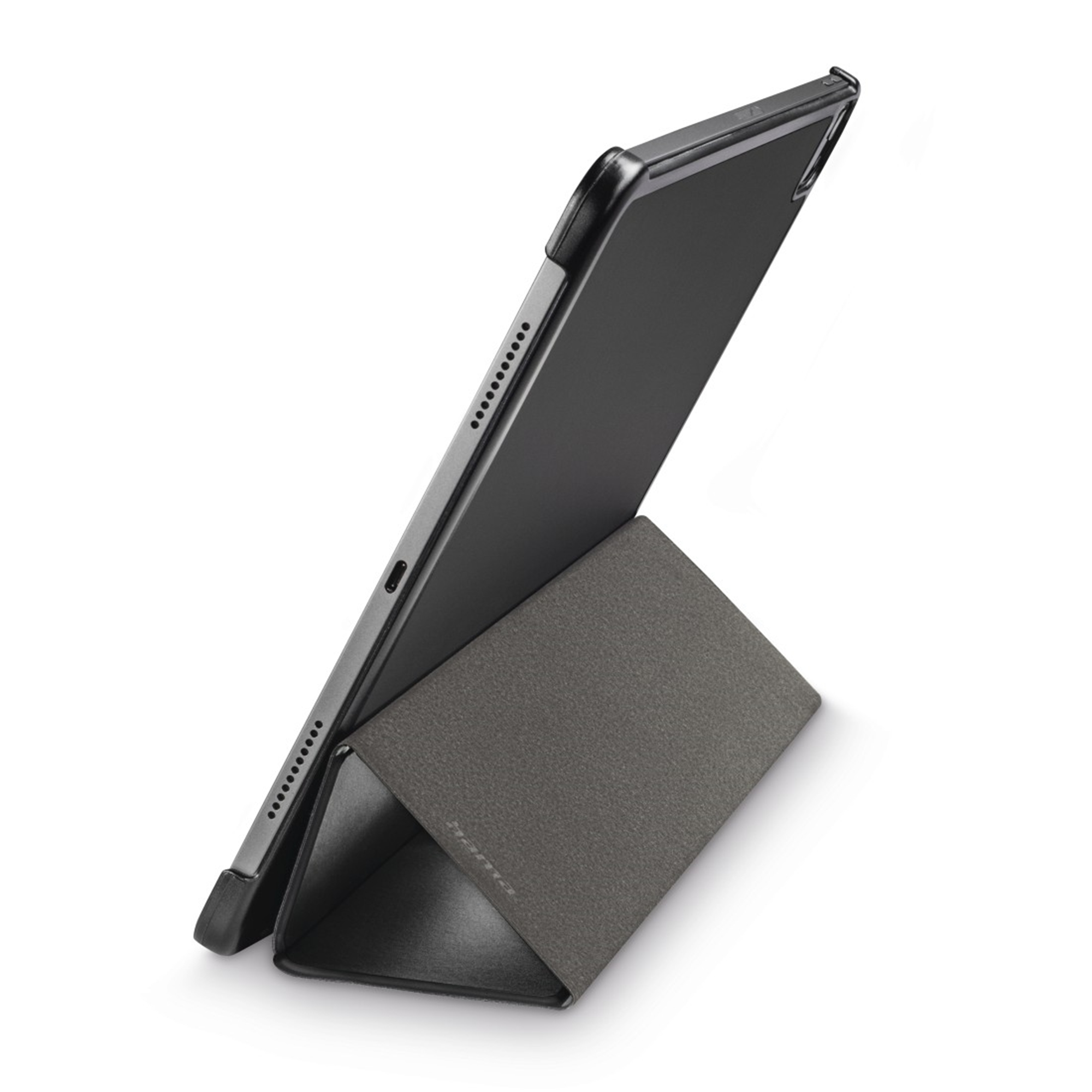 (PU), Schwarz Flip bag Apple HAMA Fold Tablet Polyurethan für Cover