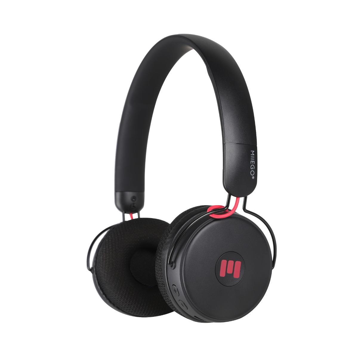 Bluetooth SIMPL Kopfhörer GO, On-ear MIIEGO Black On-Ear