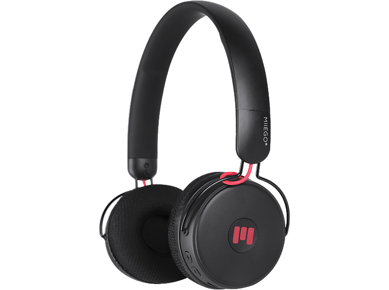 MIIEGO SIMPL On-ear Bluetooth Black GO, Kopfhörer On-Ear