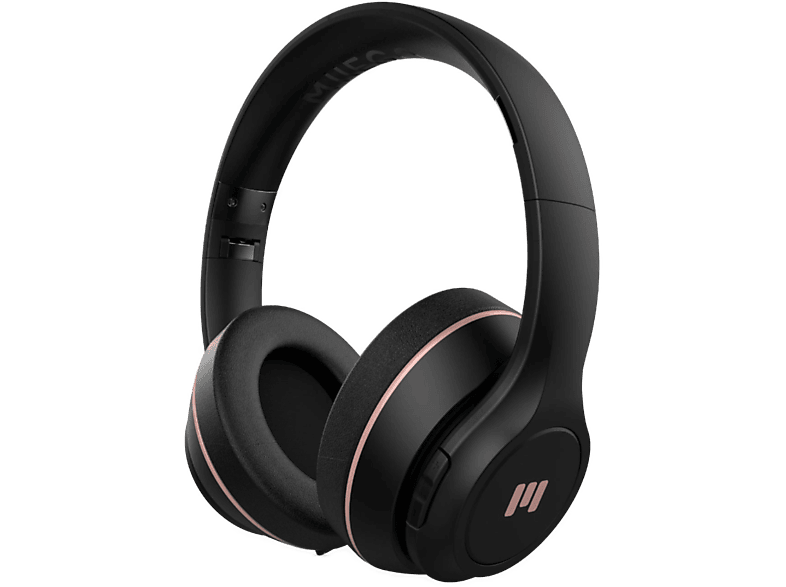 MIIEGO BOOM, Over-ear Over-Ear Kopfhörer Bluetooth Rosegold in Black