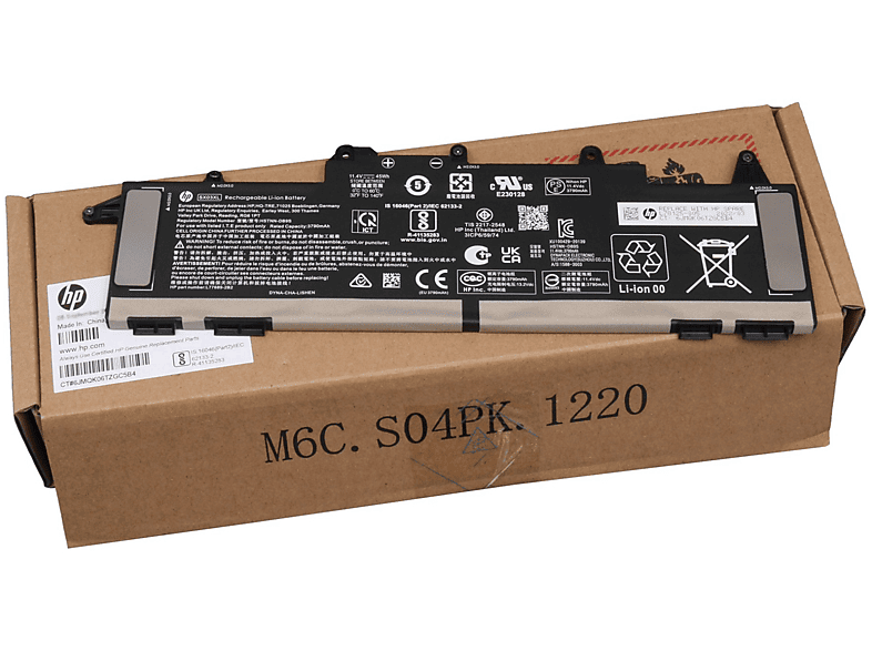 HP L78125-005 Original Li-Polymer Akku, 11.4 Volt, 3790 mAh | MediaMarkt
