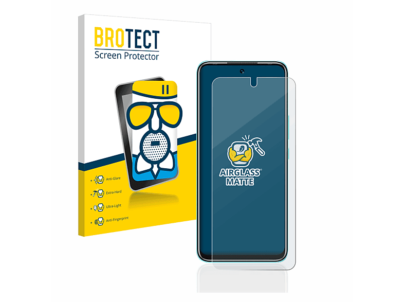 BROTECT Airglass matte Schutzfolie(für Infinix Hot 12 Play)