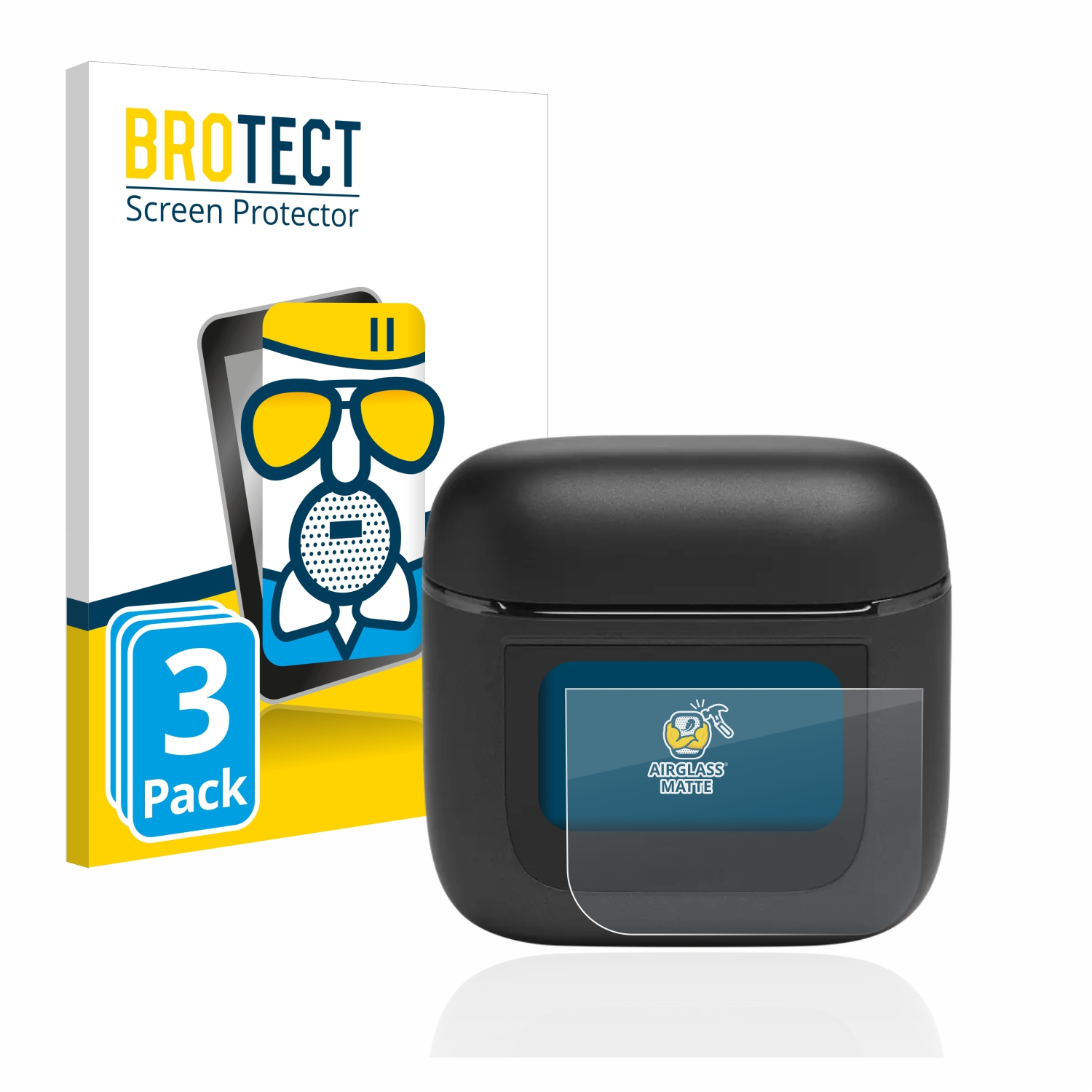 3x 2) Tour Schutzfolie(für Airglass JBL BROTECT Pro matte