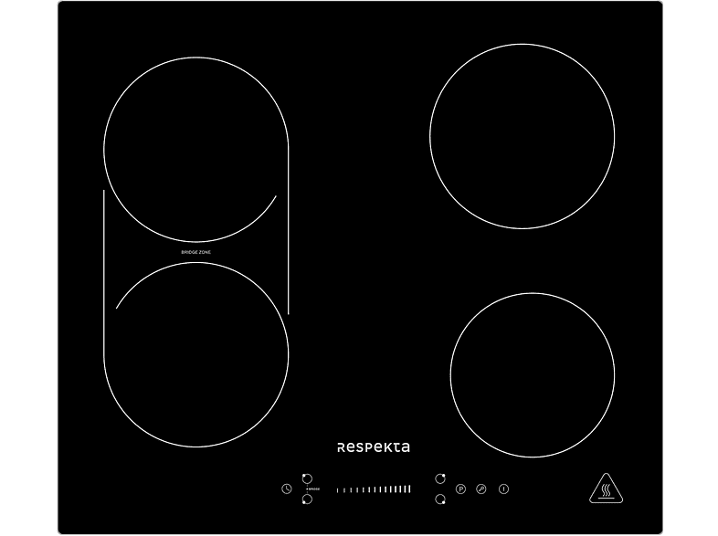 Induktions-Kochfeld RESPEKTA (590 KM6600IB-28 mm Kochfelder) 4 breit,