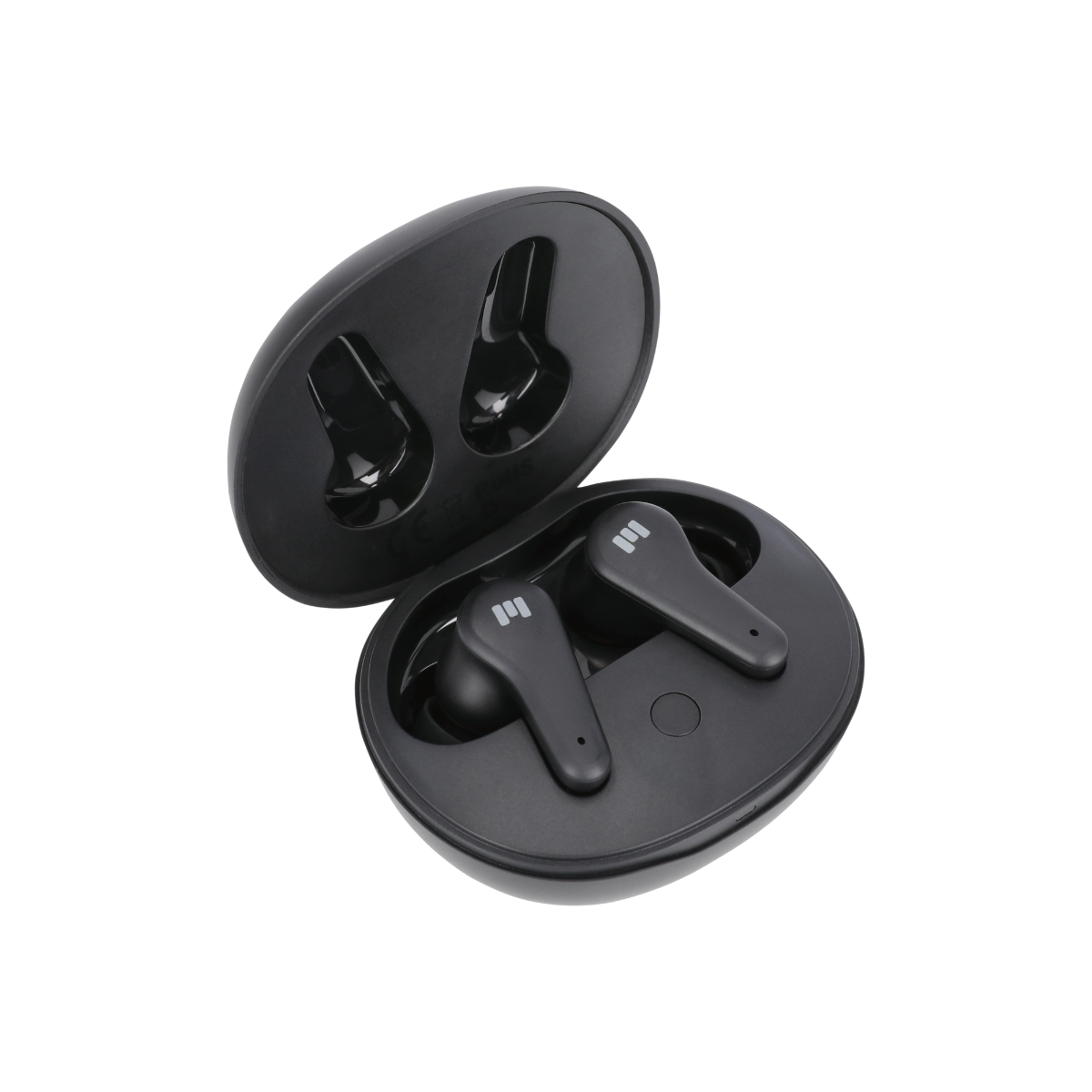 Black w/ANC, MIIEGO MiiBUDS Bluetooth In-Ear PLAY In-ear Kopfhörer