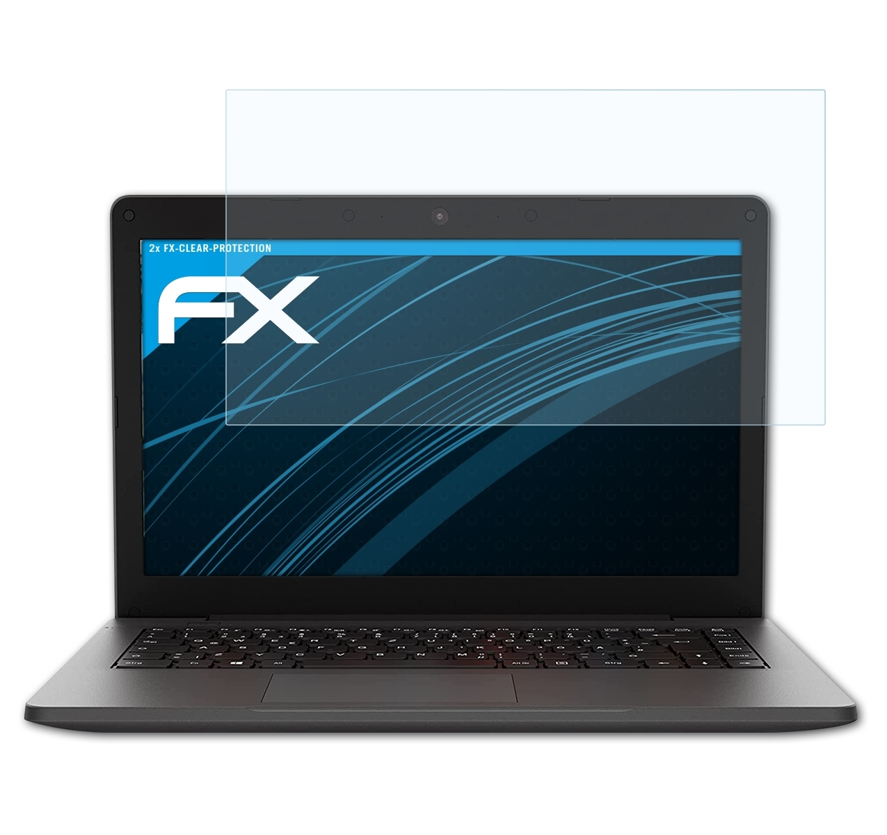 ATFOLIX FX-Clear (MD63920)) 2x Displayschutz(für Medion AKOYA E14412