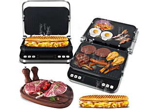 TURBOTRONIC BY Z-LINE CG800 Kontaktgrill, Silver 