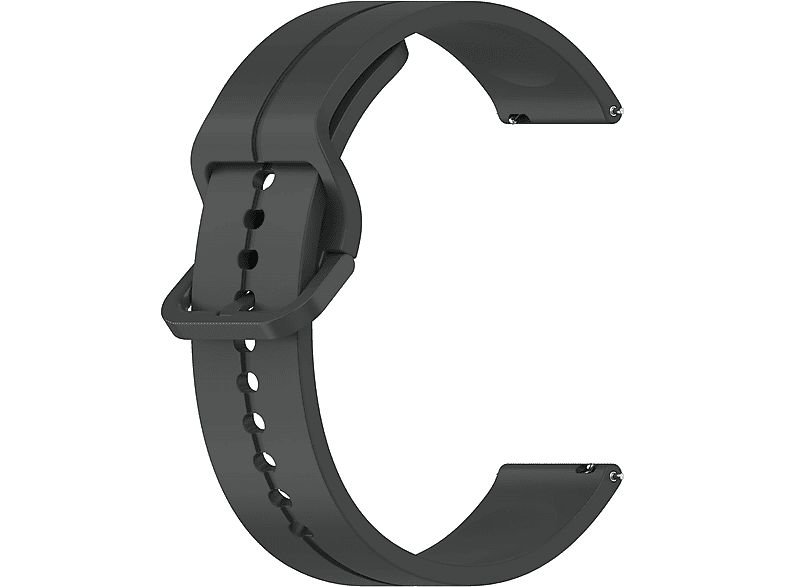 INF Armband Silikon, Ersatzarmband, Samsung, mm/Gear S3 Classic/Frontier, 3 Watch 45 Galaxy Dunkelgrau