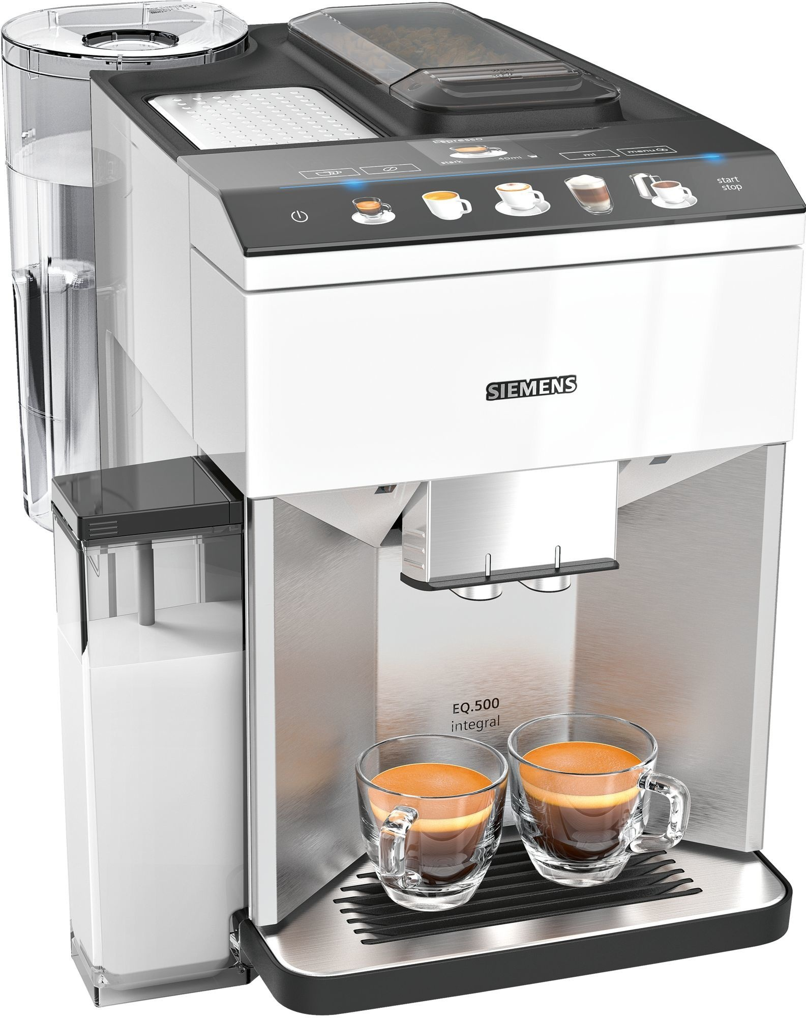 SIEMENS EQ.500 Weiss Kaffeevollautomat