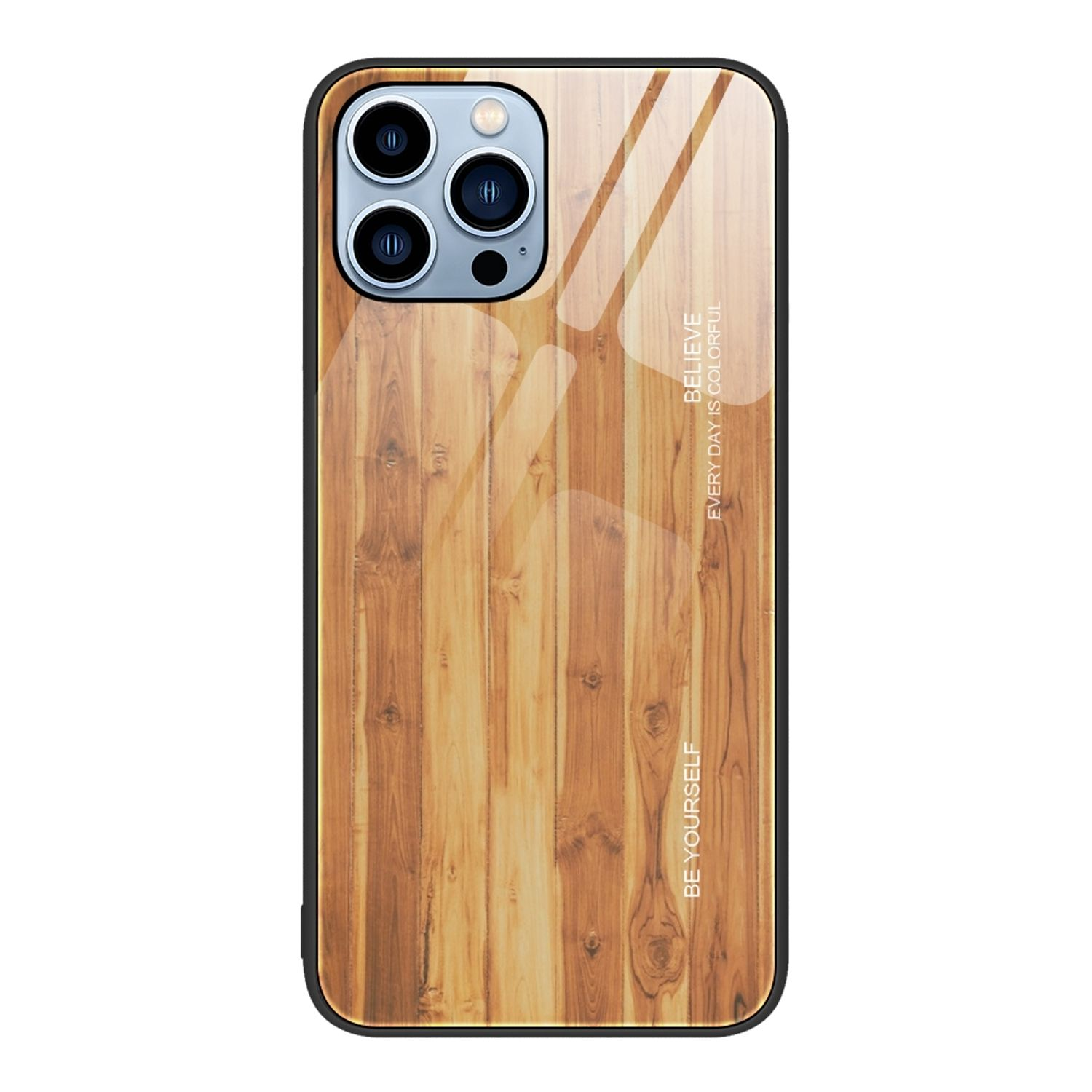 KÖNIG DESIGN Case, Backcover, Gelb 11 iPhone Apple, Pro Max