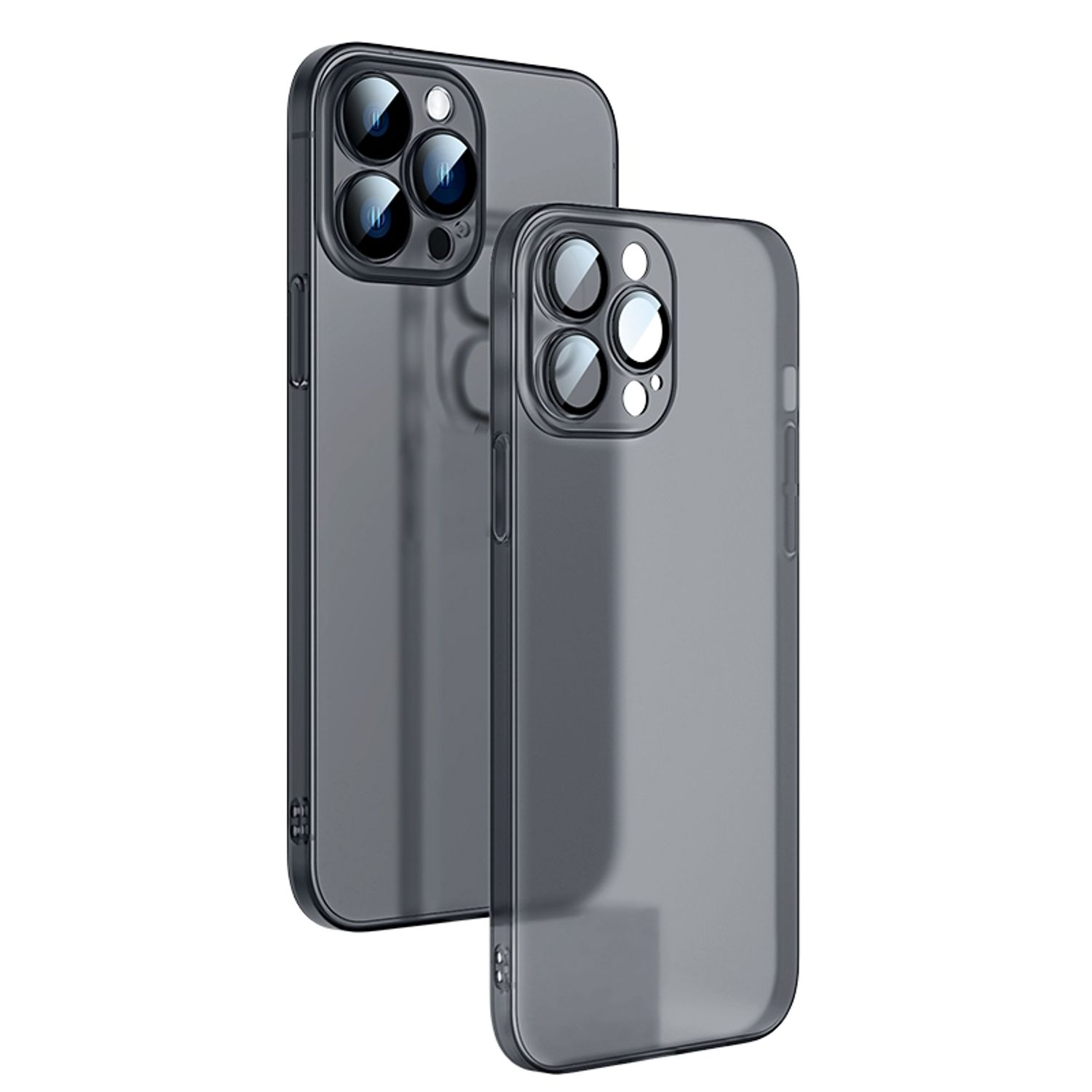 KÖNIG DESIGN Case, iPhone Backcover, 14 Max, Schwarz Pro Apple
