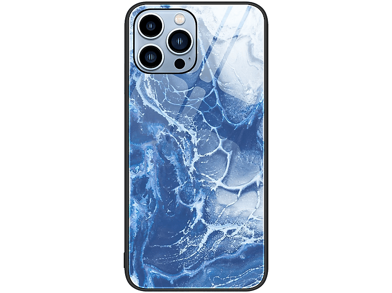 KÖNIG DESIGN Case, Backcover, Apple, iPhone XS Max, Blauer Ozean