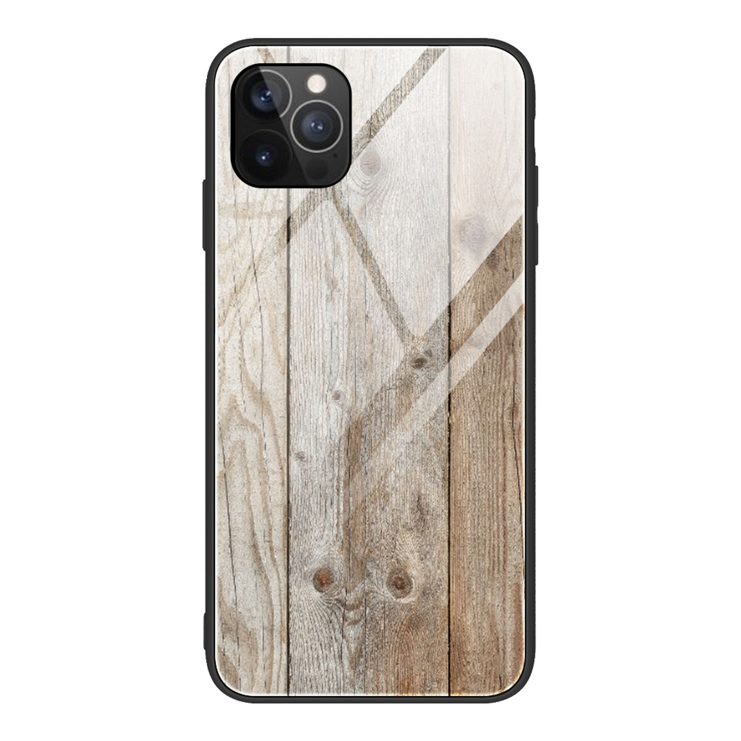 Backcover, Grau iPhone Case, 12, KÖNIG DESIGN Apple,