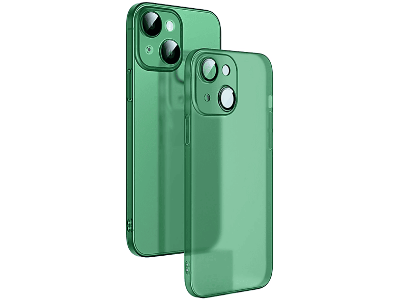 KÖNIG DESIGN Grün Case, iPhone Plus, Backcover, 14 Apple