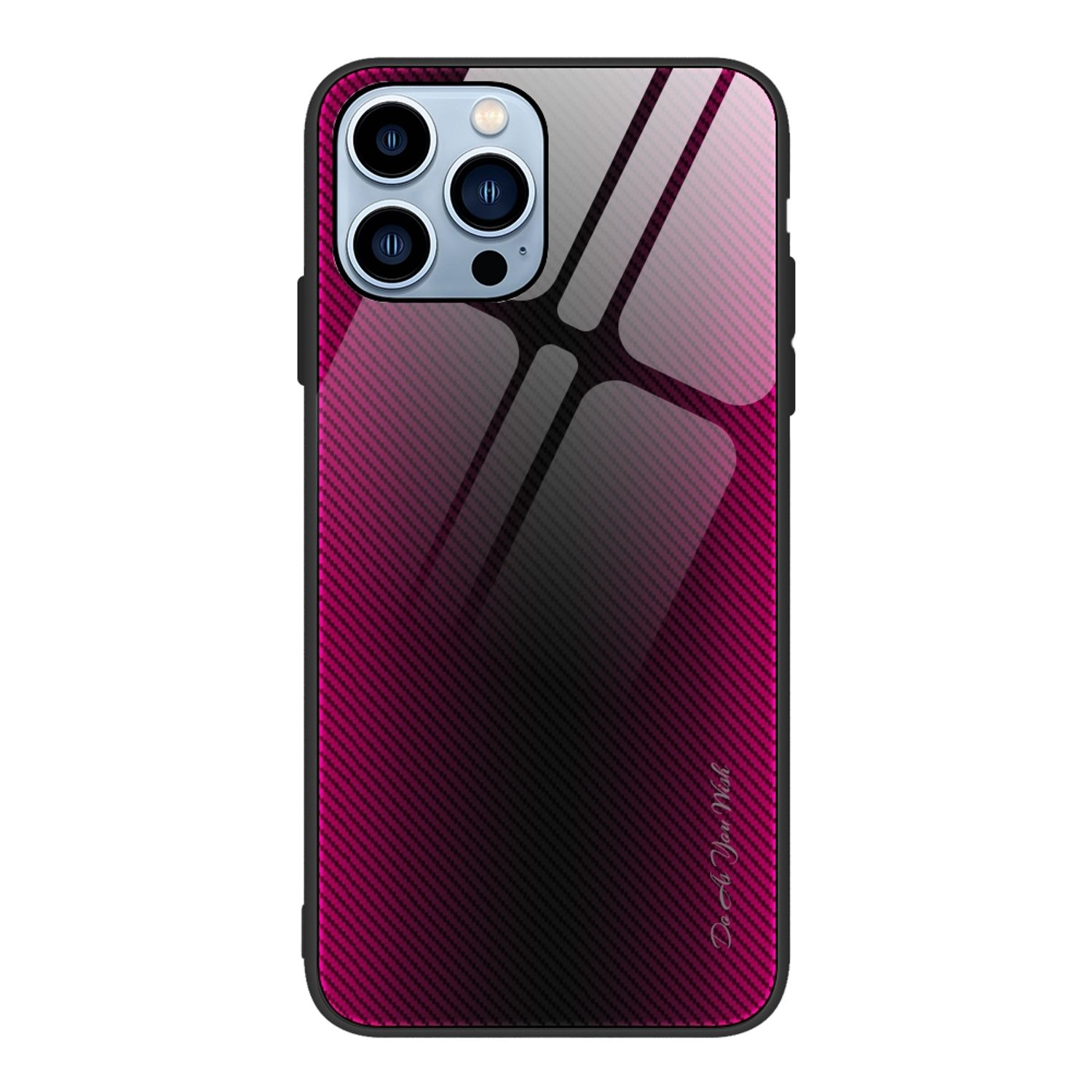 KÖNIG DESIGN Case, Backcover, Apple, Pink iPhone Max, Pro 14