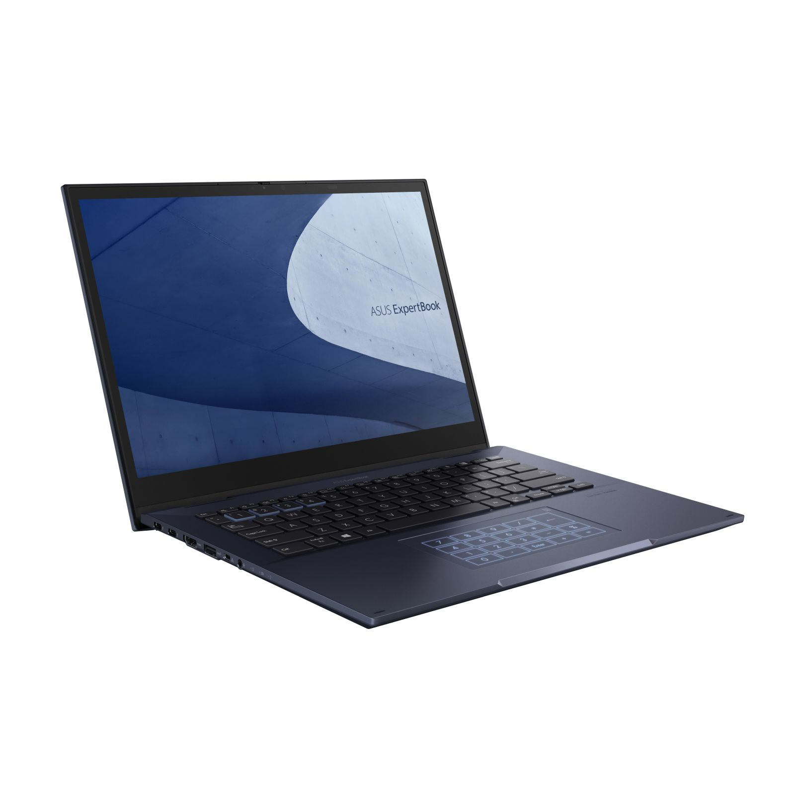 ASUS ExpertBook B7 B7402FBA-LA0339X, Notebook mit SSD, i7 Prozessor, Schwarz Core™ 14 Zoll Iris GB TB Xe Intel® RAM, Display, 1 Intel 16 Graphics