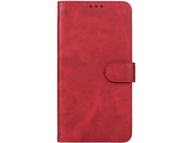KÖNIG DESIGN Book Case, Bookcover, Samsung, Galaxy S23 Plus, Rot