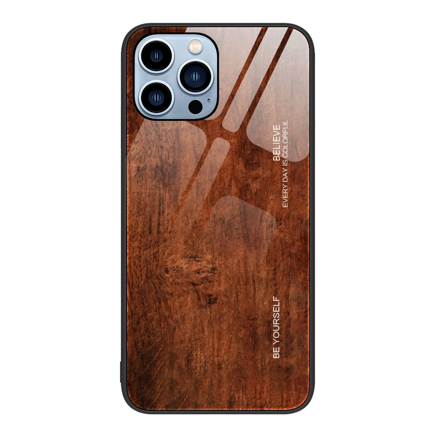 KÖNIG DESIGN Case, iPhone Dunkel Braun Plus / Plus, Apple, 8 Backcover, 7
