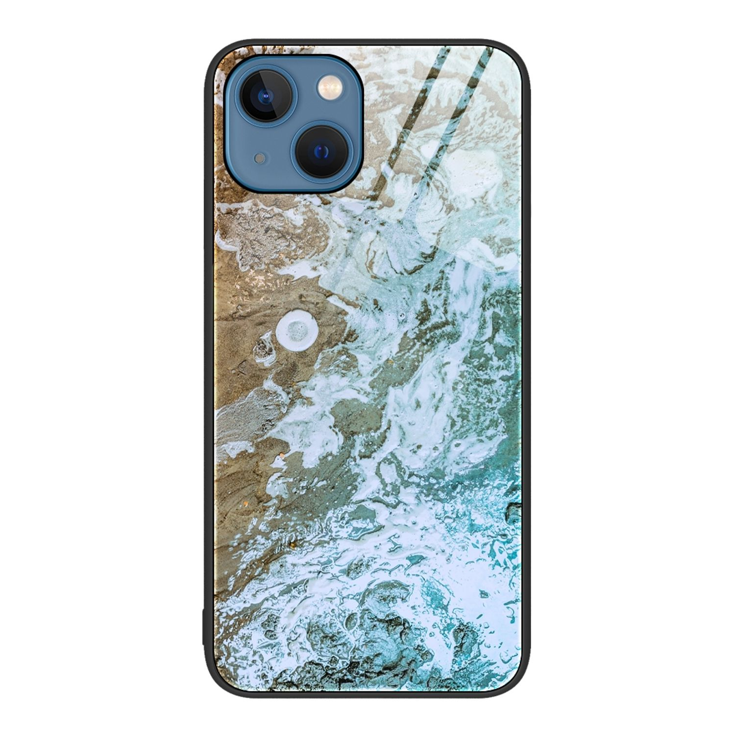 KÖNIG DESIGN Case, Backcover, Apple, 14 iPhone Plus, Strand