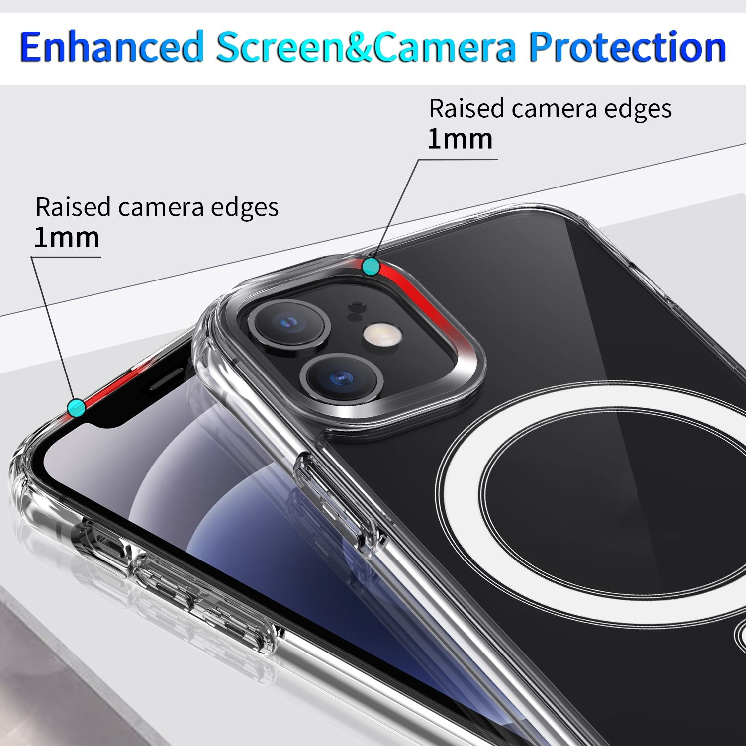 Pro iPhone Max, DESIGN Case, KÖNIG Transparent Apple, 12 Backcover,