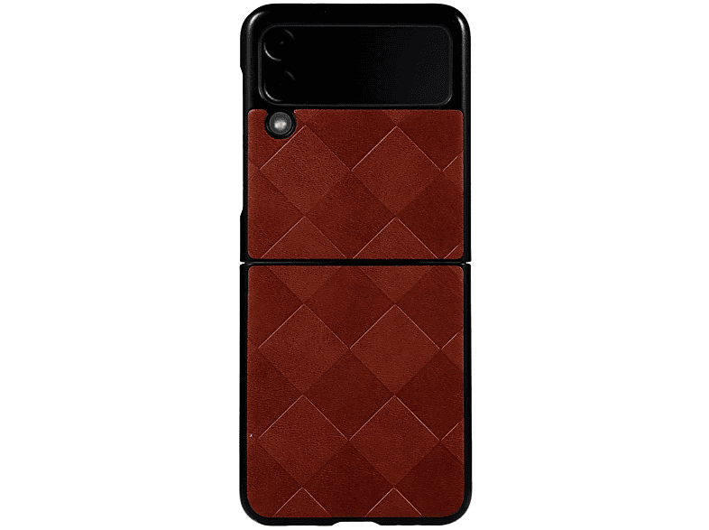 KÖNIG DESIGN Case, Backcover, Samsung, Galaxy Z Flip3 5G, Braun | Backcover