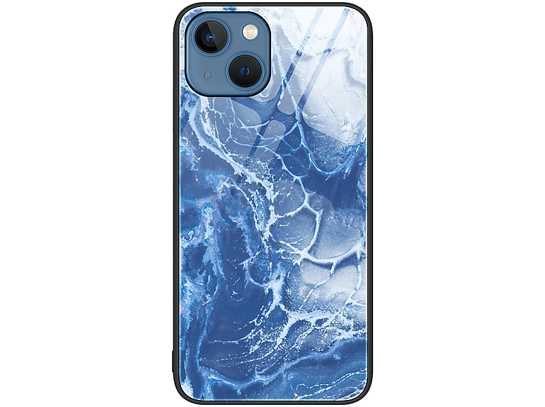 KÖNIG DESIGN Case, Backcover, Apple, iPhone 13, Blauer Ozean