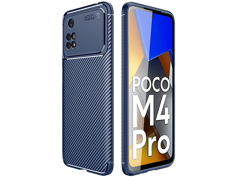 Xiaomi, M4 Pro, Poco KÖNIG Blau Case, Backcover, DESIGN