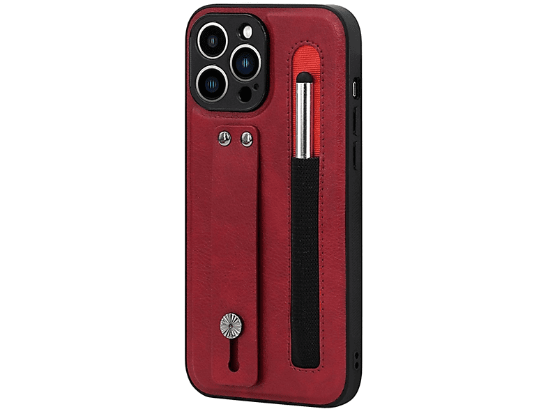 13 KÖNIG Rot Backcover, Case, Apple, DESIGN iPhone Pro,