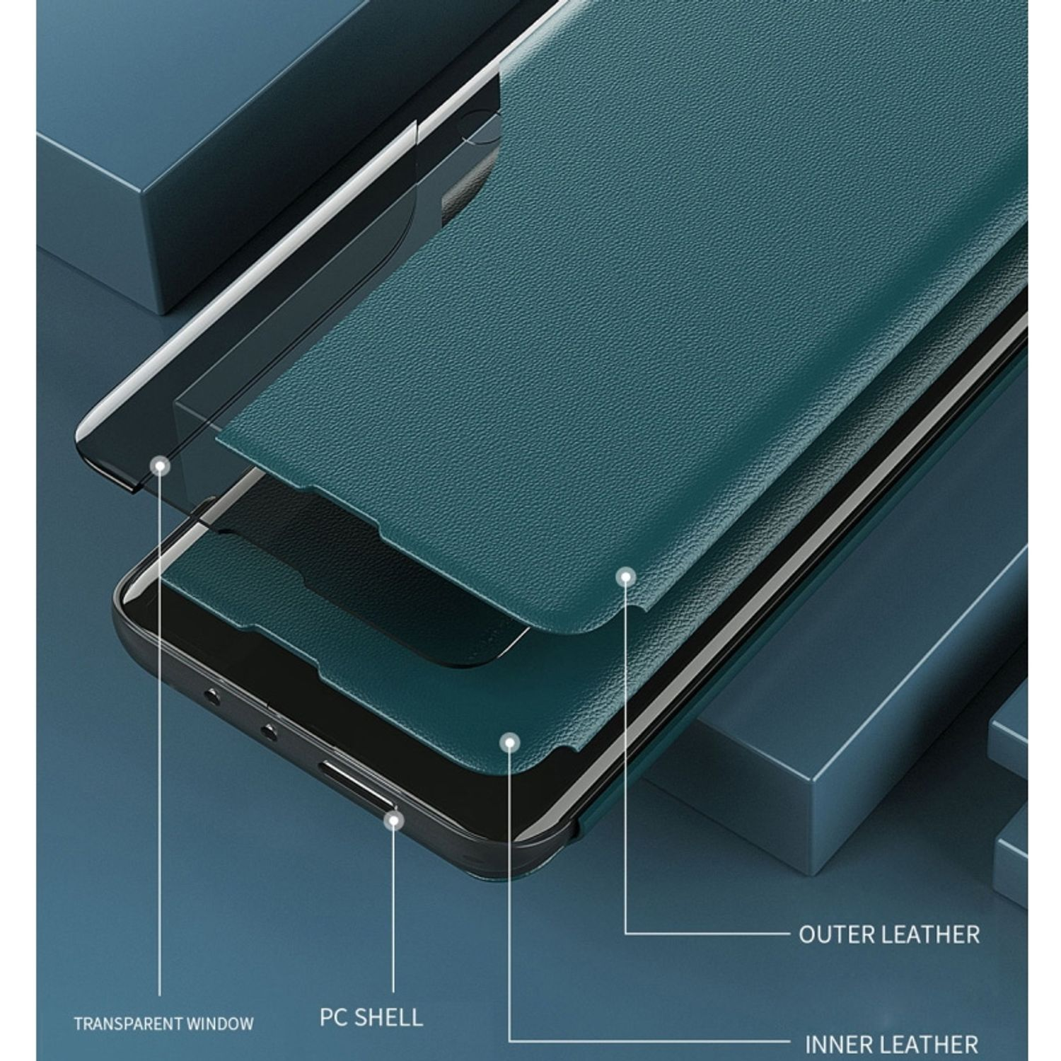 / DESIGN A52s, Galaxy / Samsung, Full 4G Case, Cover, 5G KÖNIG Grün A52