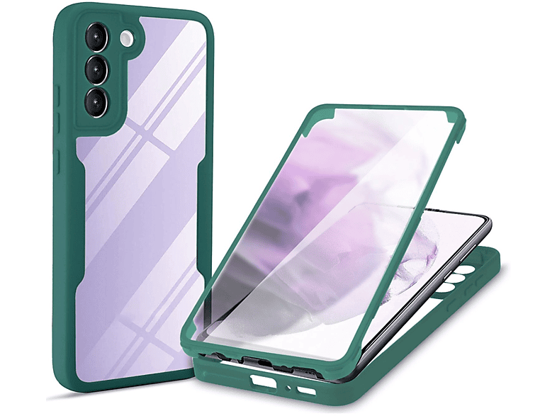 KÖNIG DESIGN Case, Full Cover, Samsung, Galaxy S22 5G, Grün