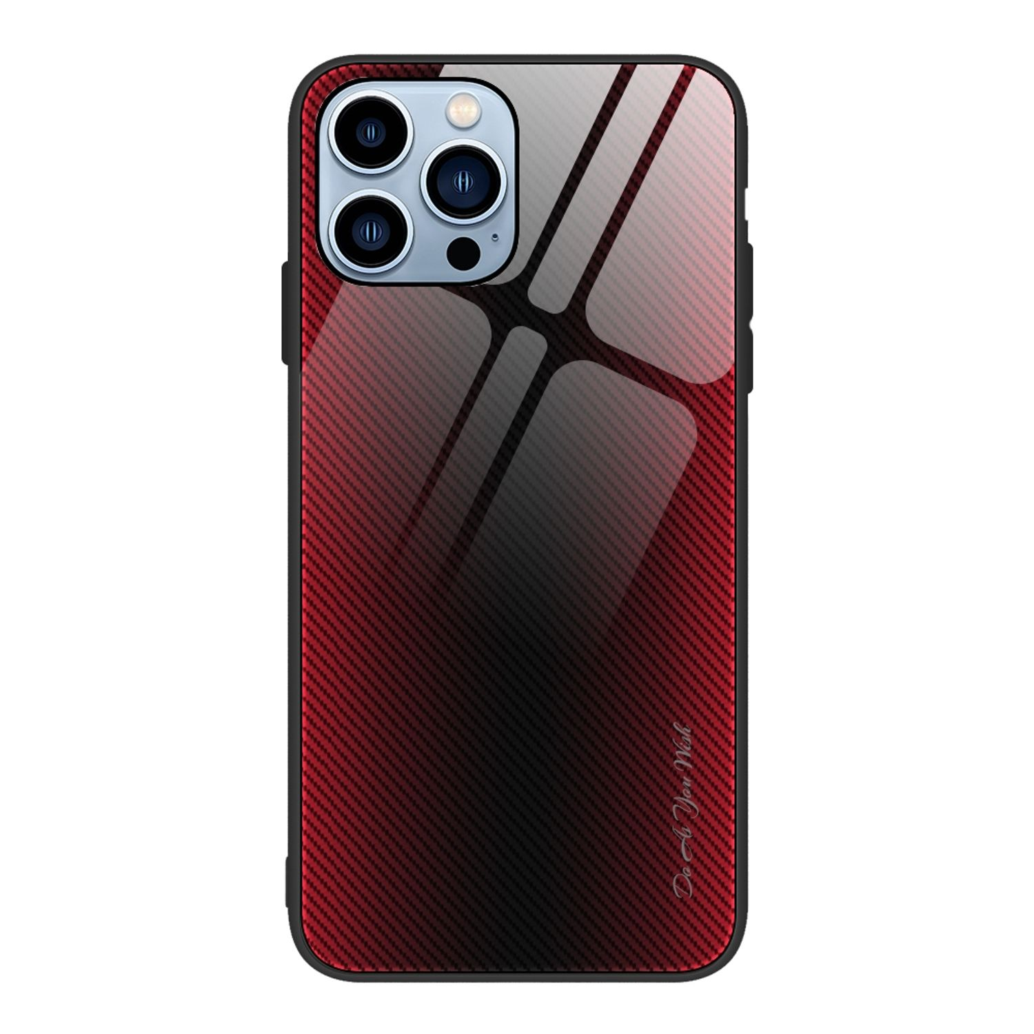 Rot Backcover, Apple, iPhone Case, KÖNIG Pro, DESIGN 14