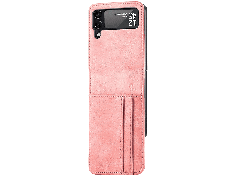 5G, Samsung, Rosa Backcover, Flip3 KÖNIG Case, DESIGN Galaxy Z