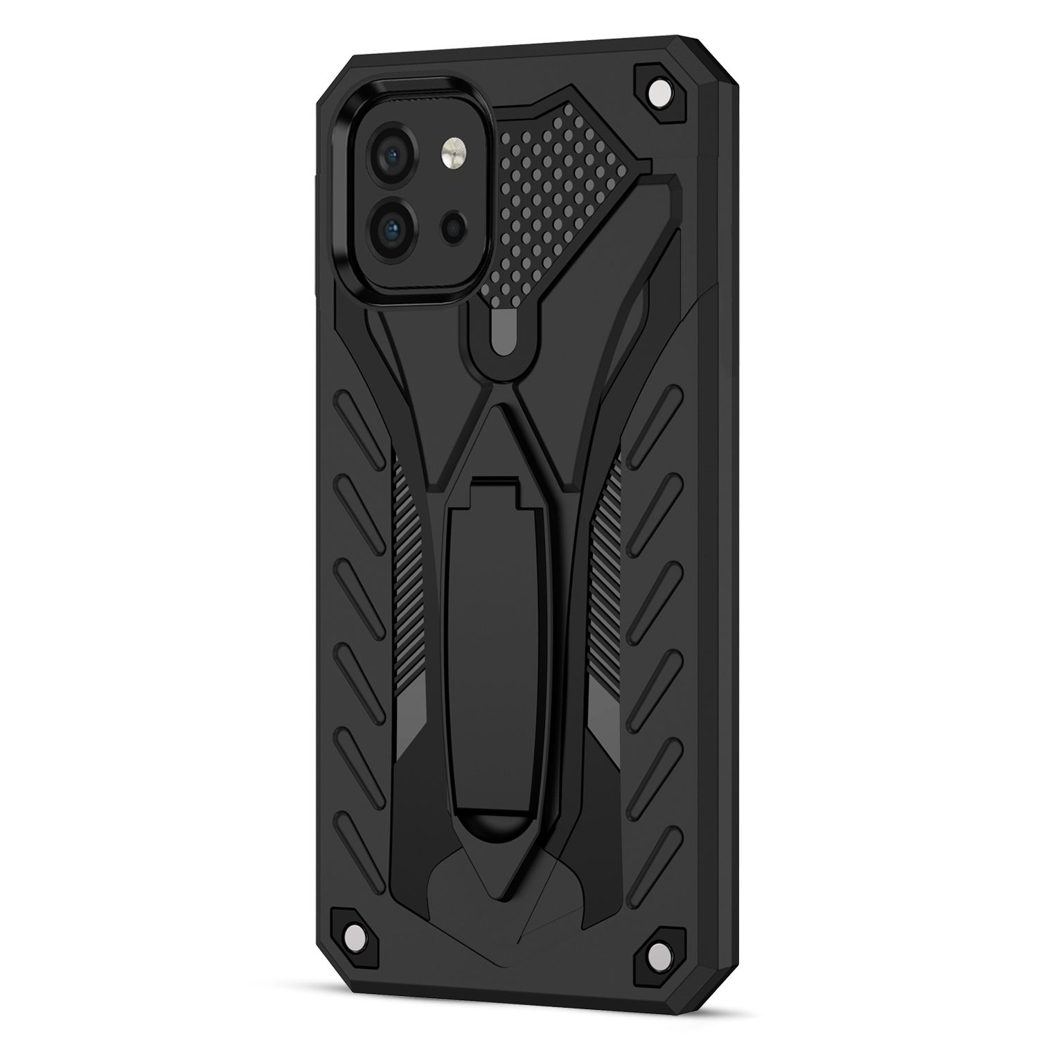 KÖNIG DESIGN Case, Backcover, Samsung, Schwarz A03, Galaxy