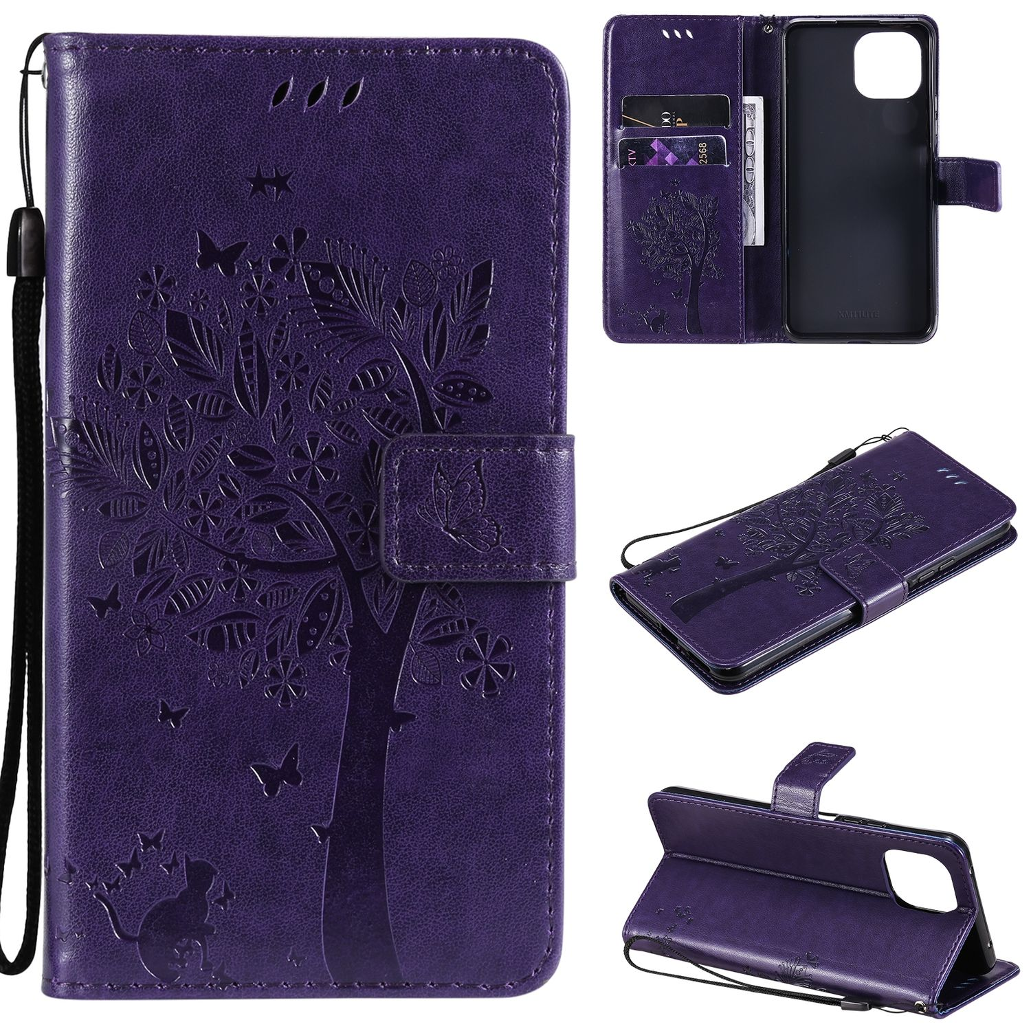 KÖNIG DESIGN Book Case, Xiaomi, Bookcover, Mi Violett Lite, 11